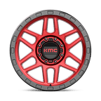 KM544 20X9 8X170 C-RED BLK-LP 00MM