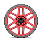 KM544 17X9 5X5.0 C-RED BLK-LP -12MM