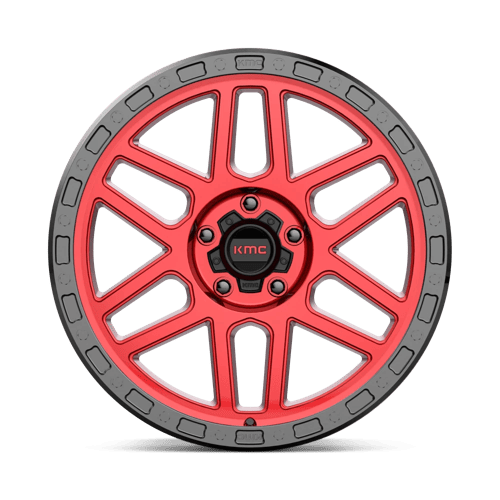 KM544 17X9 5X5.0 C-RED BLK-LP -12MM
