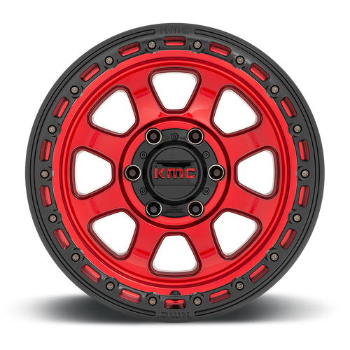 KM548 17X9 6X5.5 C-RED BLK-LP 00MM