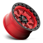KM548 17X9 6X5.5 C-RED BLK-LP -12MM