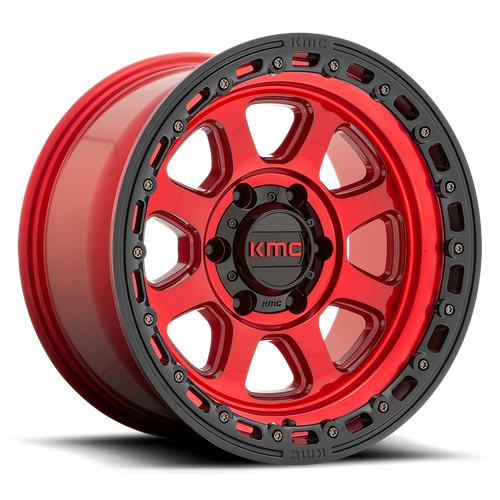 KM548 17X9 6X5.5 C-RED BLK-LP 00MM