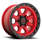 KM548 20X9 8X170 C-RED BLK-LP 18MM