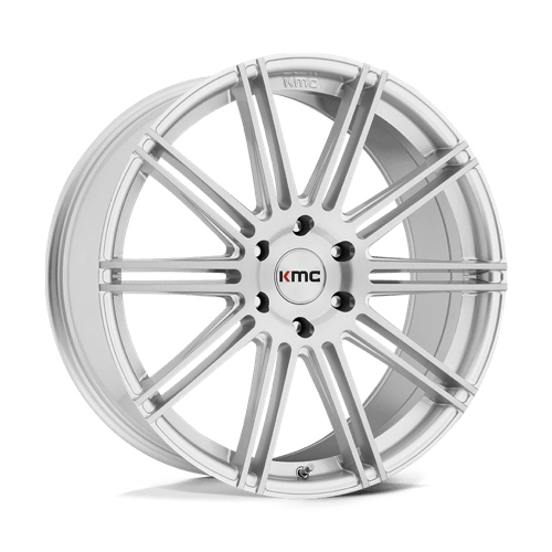 KM707 22X9.5 6X5.5 BRUSHED SLV 30MM