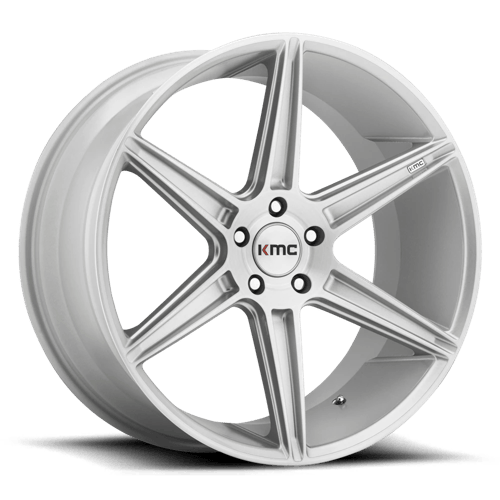 KM711 20X9 5X115 BRUSHED SLV 20MM