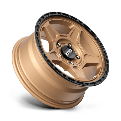 KM721 18X8 5X4.5 M-BRZ BLK LP 38MM