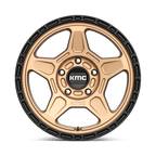 KM721 17X8 5X4.5 M-BRZ BLK LP 38MM