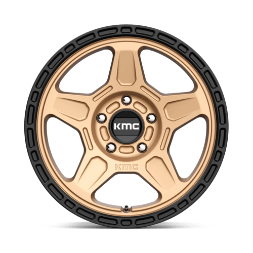 KM721 16X7 5X100 M-BRZ BLK LP 15MM