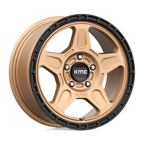 KM721 16X7.5 5X110 M-BRZ BLK LP 30MM