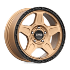 KM721 16X7.5 5X110 M-BRZ BLK LP 30MM