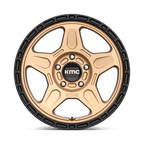 KM721 16X7.5 5X4.5 M-BRZ BLK LP 30MM