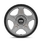 KM721 16X7.5 5X4.5 S-GRAY BLK LP 30MM
