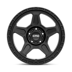 KM721 17X8 5X4.25 S-BLK 38MM