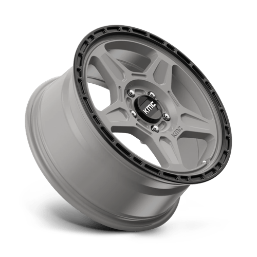 KM721 17X8 5X110 S-GRAY BLK LP 38MM