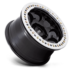 RIOT BL 17X9 6X5.5 SBLK-MCH-RG -12