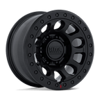 E25 BEADLOCK 17X9 8X6.5 125 -38 BLK-OUT