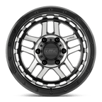 KM540 17X8.5 6X120 S-BLK MACH 18MM