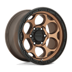 KM541 18X8.5 6X4.5 M-BRZ BLK LP +18 66.1