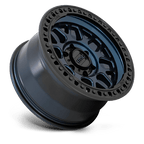 GRS 17x9 5X4.25 60.1 +18 MN-BLUE GBLK-LP