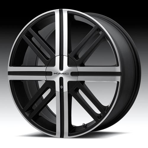 KM675 SPLICE 18X7 5X120 SBLK/MCH +35