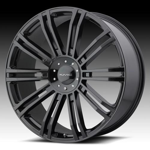 KM677 D2 22X9.5 5X4.5/120 G-BLK +35MM