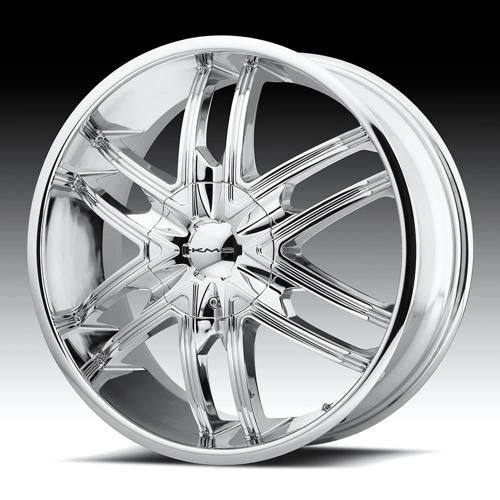 KM678 SPLINTER 24X9.5 5X115/120 CHR +15M
