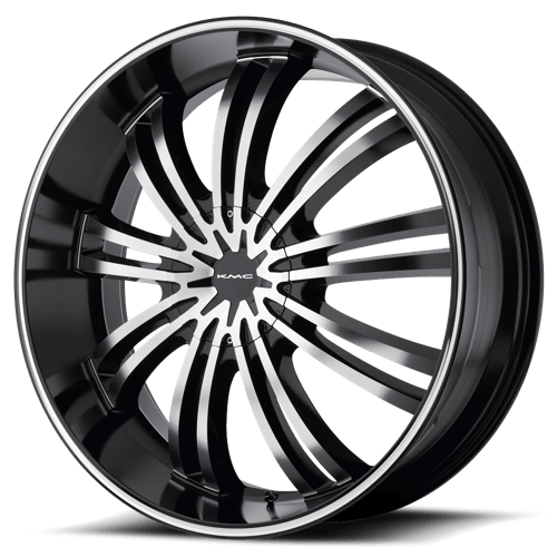 KM682 20X8.5 5X4.5/5.0 G-BLK MACH 35MM