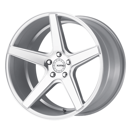KM685 18X8 5X4.5 SLV MACH 38MM