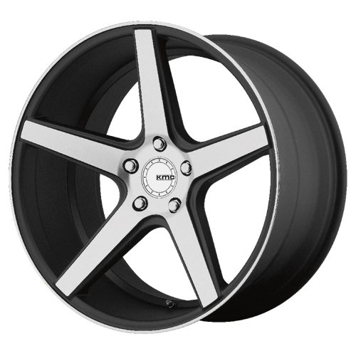 KM685 19X8.5 5X4.5 S-BLK MACH 35MM