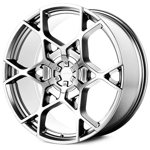 KM695 22X9 6X120/5.5 CHROME 15MM