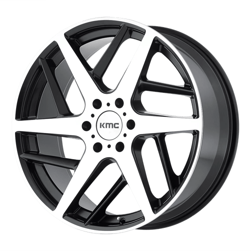KM699 22X9 6X135 S-BLK MACH 35MM