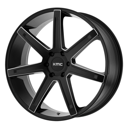 KM700 22X9.5 5X120 S-BLK MILL 38MM
