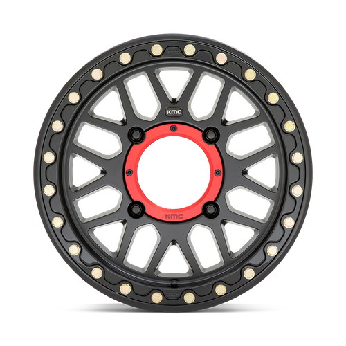 GRENADE UTV BL 15X7 4X156 S-BLK 10MM