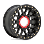 GRENADE UTV BL 15X7 4X137 S-BLK 10MM