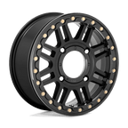 CAGE UTV BL 15X10 4X156 S-BLK BLK-RG +0