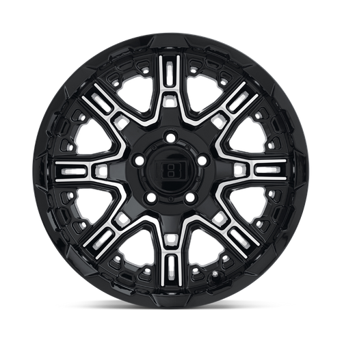 LE SLINGSHOT 17X8.5 8X170 +0 125 G-BK MC