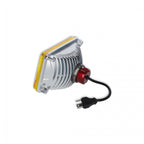 LED Replacement forward light Yellow Lens High Beam Only 4 Inch x 6 Inch Rectangle Modern-Tech Upgrade For Old-School Sealed Beam Headlight Systems Utilizes 5700K Bulb Sold Individually HIGH-BEAM ONLY RetroBright