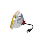 LED Forward Facing Light Yellow Lens 5 Inch x 7 Inch Rectangle Modern-Tech Upgrade For Old-School Sealed Beam Headlight Systems Utilizes 5700K Bulb Sold Individually RetroBright