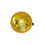 LED Forward Facing Light Yellow Lens 7 Inch Round Modern-Tech Upgrade For Old-School Sealed Beam Headlight Systems Utilizes 5700K Bulb Sold Individually RetroBright
