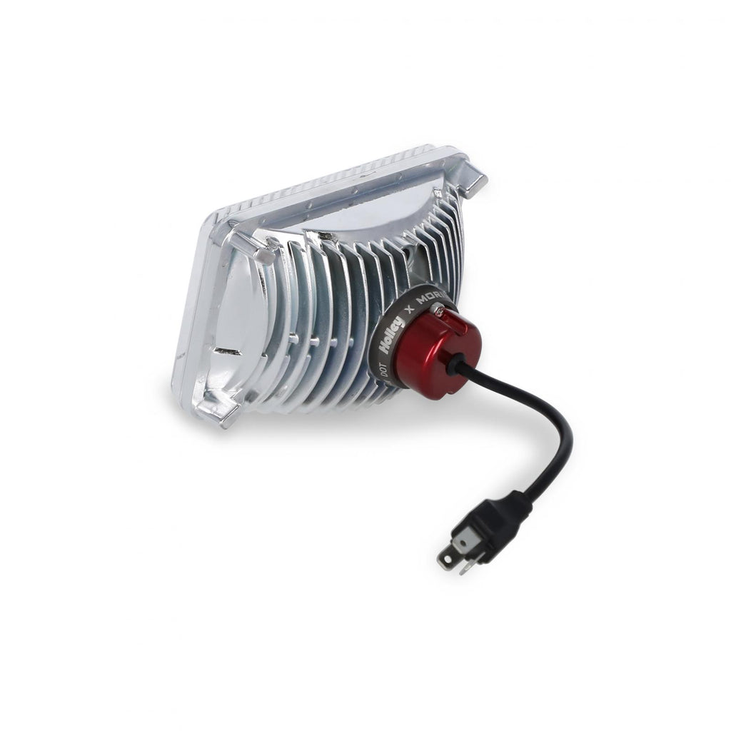 LED Forward Light -Classic White(3000K) 4 Inch x 6 Inch Rectangle Modern-Tech Upgrade For Old-School Sealed Beam Headlight Systems Sold Individually (updated wiring for plug-and-play application) RetroBright