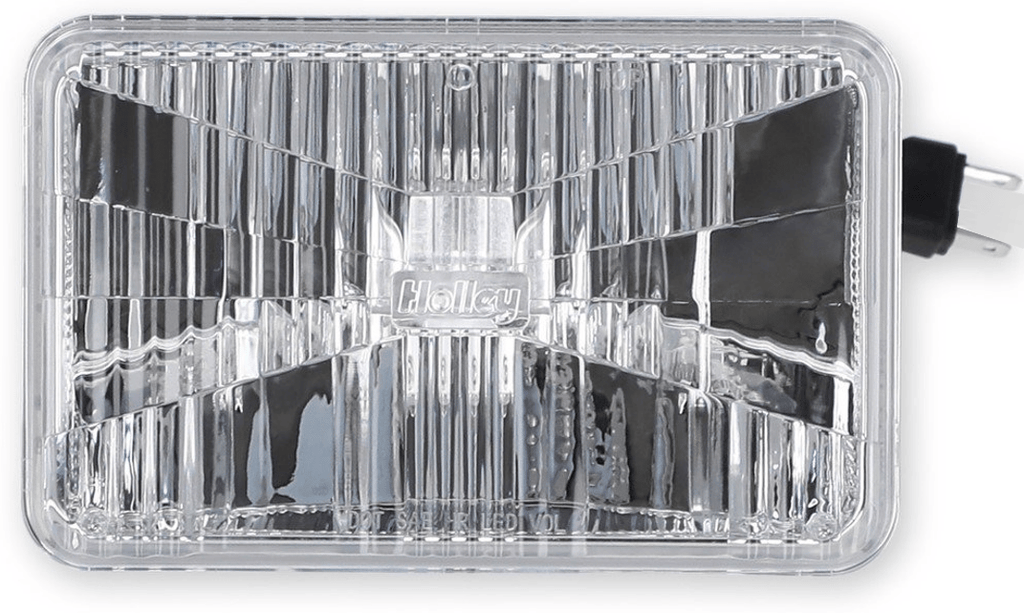 LED Forward Facing Light -Classic White(3000K) High Beam Only 4 Inch x 6 Inch Rectangle Modern-Tech Upgrade For Old-School Sealed Beam Headlight Systems Sold Individually RetroBright