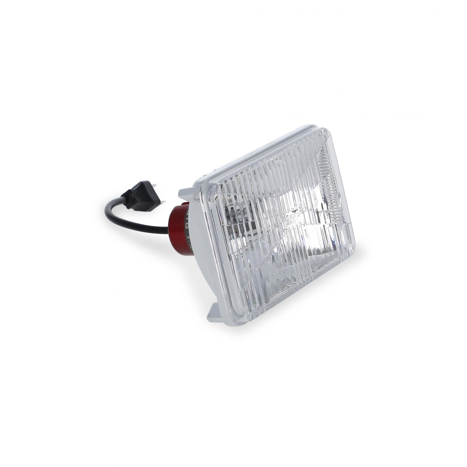 LED Forward Facing Light -Classic White(3000K) High Beam Only 4 Inch x 6 Inch Rectangle Modern-Tech Upgrade For Old-School Sealed Beam Headlight Systems Sold Individually RetroBright