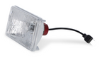 LED Forward Facing Light -Classic White(3000K) High Beam Only 4 Inch x 6 Inch Rectangle Modern-Tech Upgrade For Old-School Sealed Beam Headlight Systems Sold Individually RetroBright