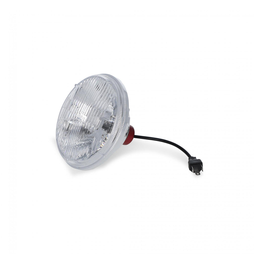 LED Forward Facing Light Classic White (3000K) 7 Inch Round Modern-Tech Upgrade For Old-School Sealed Beam Headlight Systems Sold Individually RetroBright