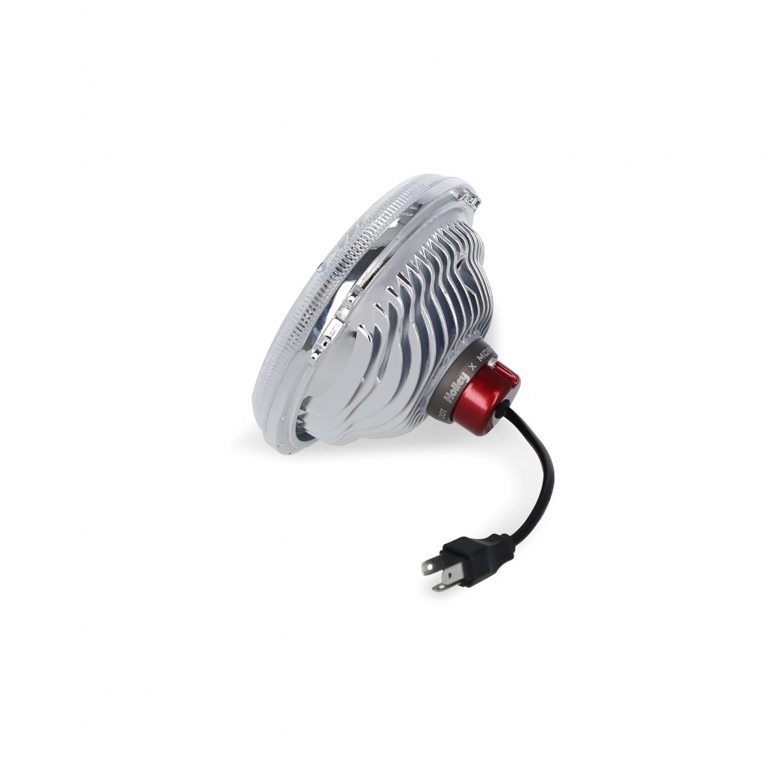 LED Forward Facing Light Classic White (3000K) 7 Inch Round Modern-Tech Upgrade For Old-School Sealed Beam Headlight Systems Sold Individually RetroBright