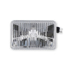 LED Forward Light Modern White(5700K) 4 Inch x 6 Inch Rectangle Modern-Tech Upgrade For Old-School Sealed Beam Headlight Systems Sold Individually New Plug-and-play application RetroBright