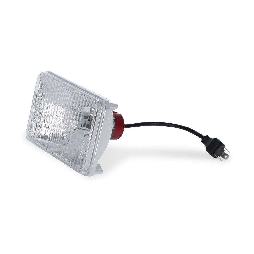 LED Forward Light Modern White(5700K) 4 Inch x 6 Inch Rectangle Modern-Tech Upgrade For Old-School Sealed Beam Headlight Systems Sold Individually New Plug-and-play application RetroBright