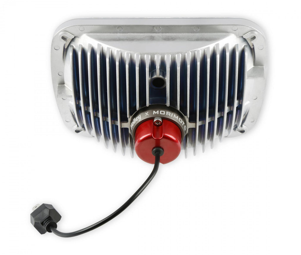 LED Forward Facing Light Modern White (5700K) 5 Inch x 7 Inch Rectangle Modern-Tech Upgrade For Old-School Sealed Beam Headlight Systems Sold Individually RetroBright