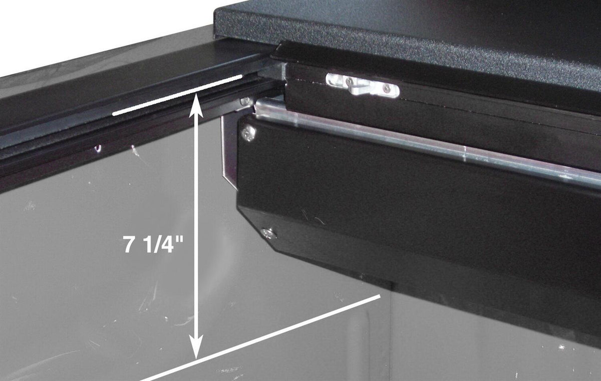 M-Series Locking Retractable Truck Bed Cover for 2019-2023 Ford Ranger 5.0 Ft. Bed Roll N Lock