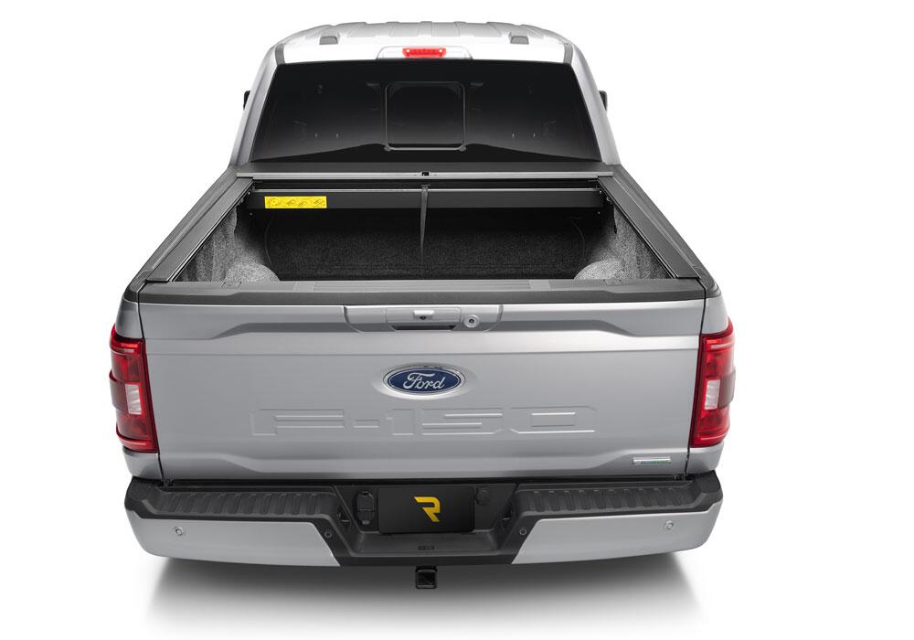 M-Series Locking Retractable Truck Bed Cover for 2021-2025 Ford F-150 5' 7 inch Bed (Includes Lightning) Roll N Lock